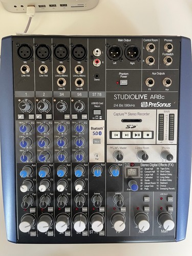 Presonus studiolive ar8c mixer - studiolive,
