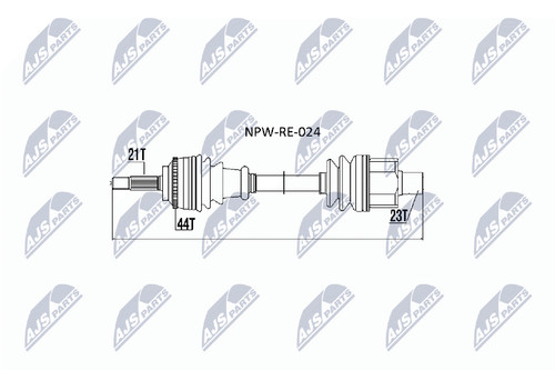 Albero motore nty npw - albero,