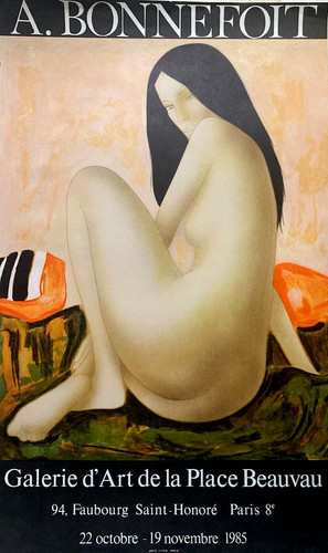 Alain bonnefoit affiche - bonnefoit,