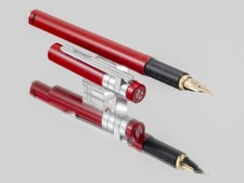 1987 AURORA FERRARI FORMULA F40 - ROSSO TESTAROSSA - PENNINO LARGO 18K - RARO!!!