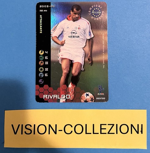 Rivaldo milan foil football - milan,