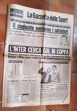 GAZZETTA DELLO SPORT 18-10-1978 - INTER CERCA GOL IN COPPA