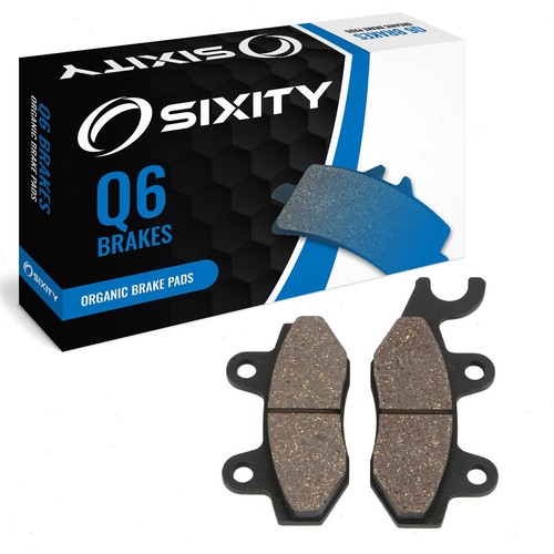 Front organic brake pads - front,