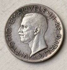 5 Lire 1929 R Italia Italia