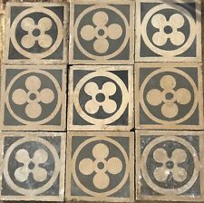 Cementine antiche mattoni piastrelle originali quadrate geometriche pavimento 14