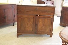 RIBALTA ANTICA IN MOGANO PIANI ESTRAIBILI - SCRITTOIO EPOCA '800 - CASSETTIERA