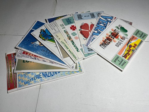 Lotto cartoline lotterie - lotto,