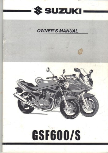 Suzuki bandit gsf600 gsf600s - bandit, gsf600,gsf600s