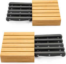 2Pcs Inserto Portacoltelli Da