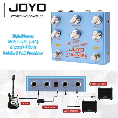 Joyo pedale riverbero - pedale,