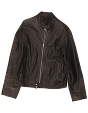 Giacca pelle uomo vintage UK