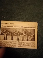 Di12  Ephemera 1943 jazz picture seattle freddy ebener hippert Miller kniskern 