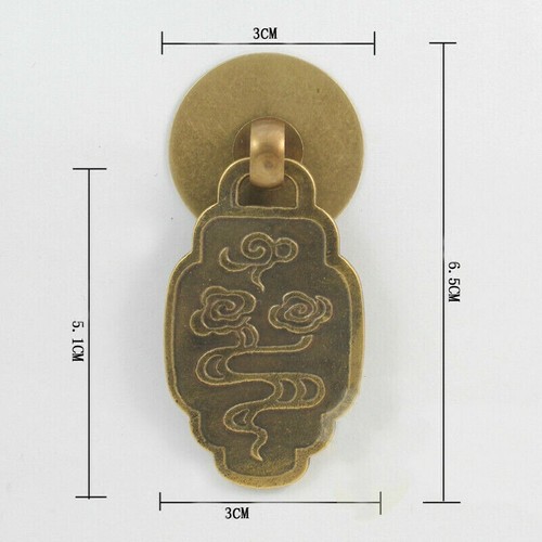 Coppia cinese ottone antico - coppia,