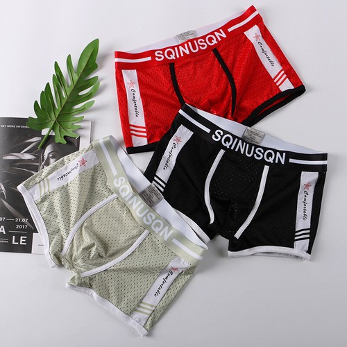 Boxer uomo rete seta - , ghiaccio