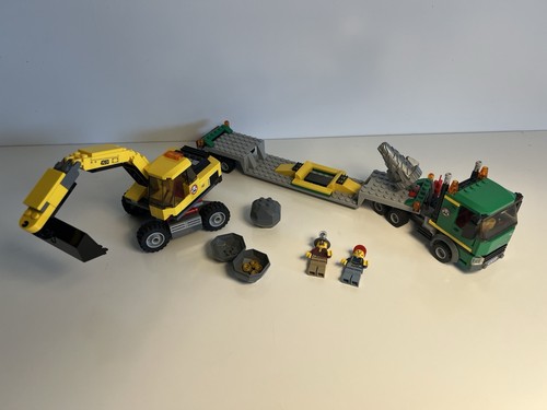 Lego excavator transporter - lego,