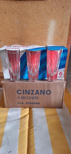 Set bicchieri cinzano by - bicchieri,