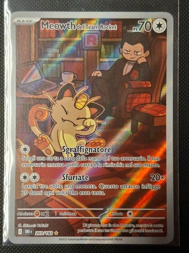 Meowth del team rocket 203 - meowth,