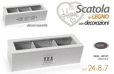 SCATOLA PORTA BUSTINE THE TE