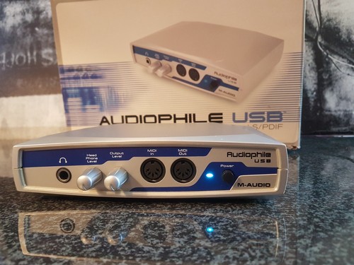 Audio audiophile usb 96 - m-audio, 24/96