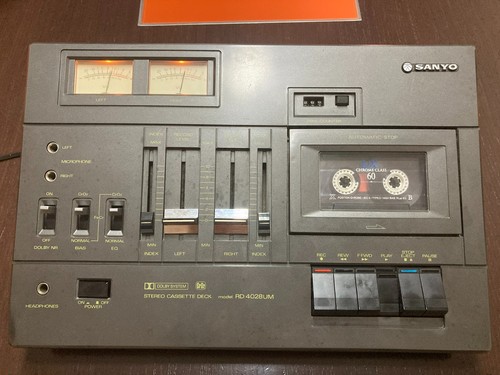 Sanyo 4028um cassette deck - cassette,