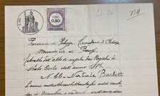 MARCA DA BOLLO LIRE 0,90 Su