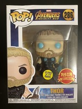 Funko Pop Marvel Avengers Infinity War Thor Glow #286 Exc Asia