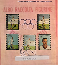 FIG TUTTOCALCIO CICOGNA 1949 50 PADOVA 54 VITALI-57 SFORZIN-65 CELIO-104 NOVELLO