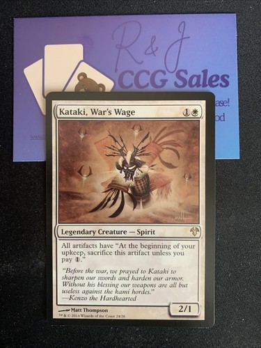 Mtg magic kataki war - kataki,, war's