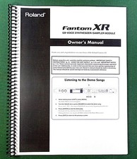 Roland fantom owner - xr, owner's