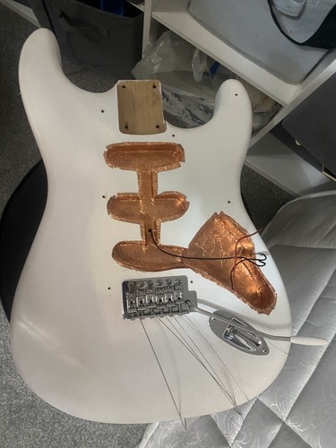 Corpo stratocaster bianco - corpo,