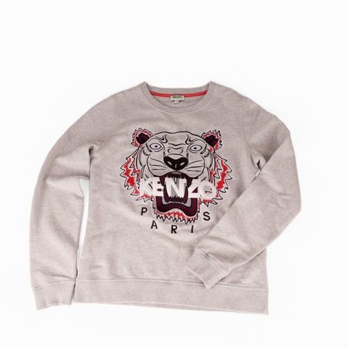Kenzo tiger felpa cotone - kenzo,