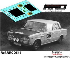 DECAL/CALCA 1/43: Seat 1430