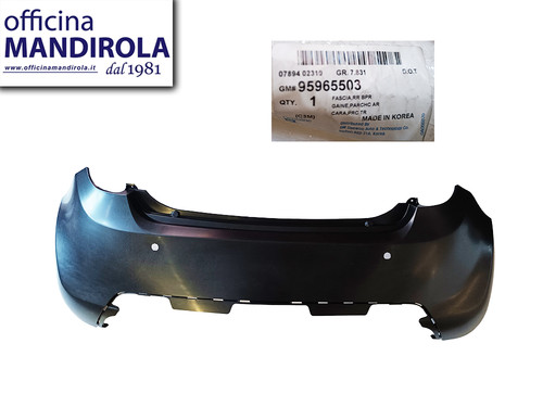 Paraurti posteriore chevrolet - posteriore,