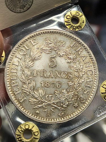 Franchi 1876 zecca parigi - 5,
