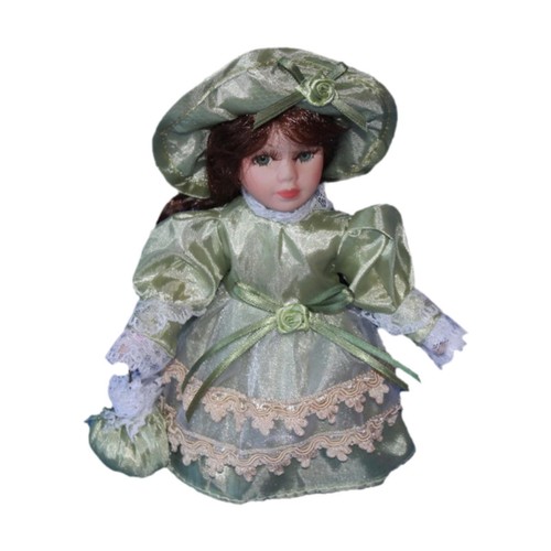 Bambola ceramica vestire - ceramica,