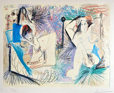 Pablo Picasso Litografia COA