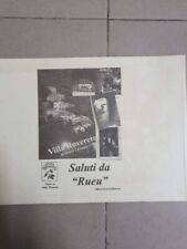 saluti da "Rue" villa rovereto