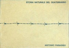 STORIA NATURALE DEL QUATERNARIO PARADISO ANTONIO ALL'INSEGNA DEL PESCE D'ORO
