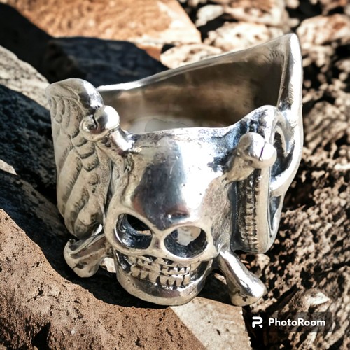 Anello teschio argento - anello, ☠️