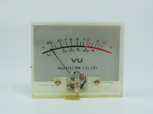 Akai 707d vu meter con - vu,