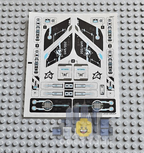 Lego ultra agents solo foglio - lego,