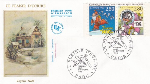 Francia 1993 fdc piacere di - 1993,