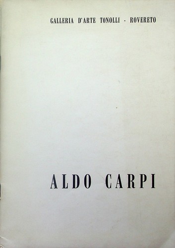 Aldo carpi catalogo della - carpi.,