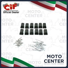 KIT PUNTALINI E RIBATTINI STRISCE PEDANA PIAGGIO VESPA PX 125 150 200 ('84-'16)