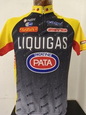 maglia SHIRT BIKE CYCLING ciclismo LIQUIGAS WILIER CAGE PATATINE PATA tg L