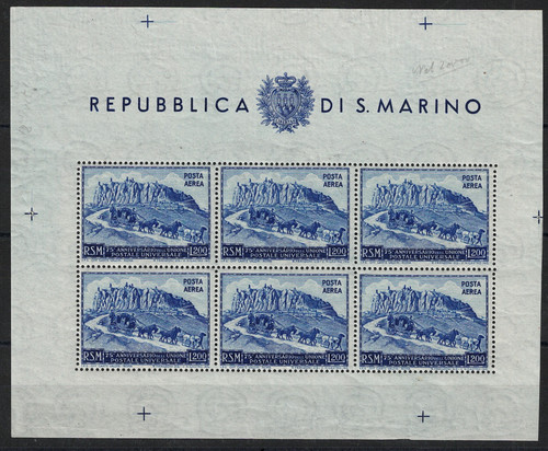 1951 san marino - 1951, lire