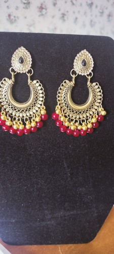 Orecchini indiani con pietre - orecchini,