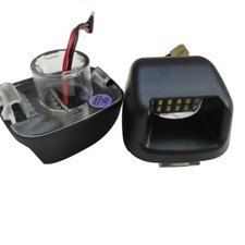 2x luce targa bianca 18 LED