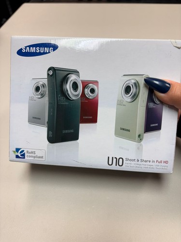 Videocamera fotocamera rossa - videocamera/fotocamera,