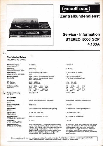 Servizio manuale istruzioni - servizio,